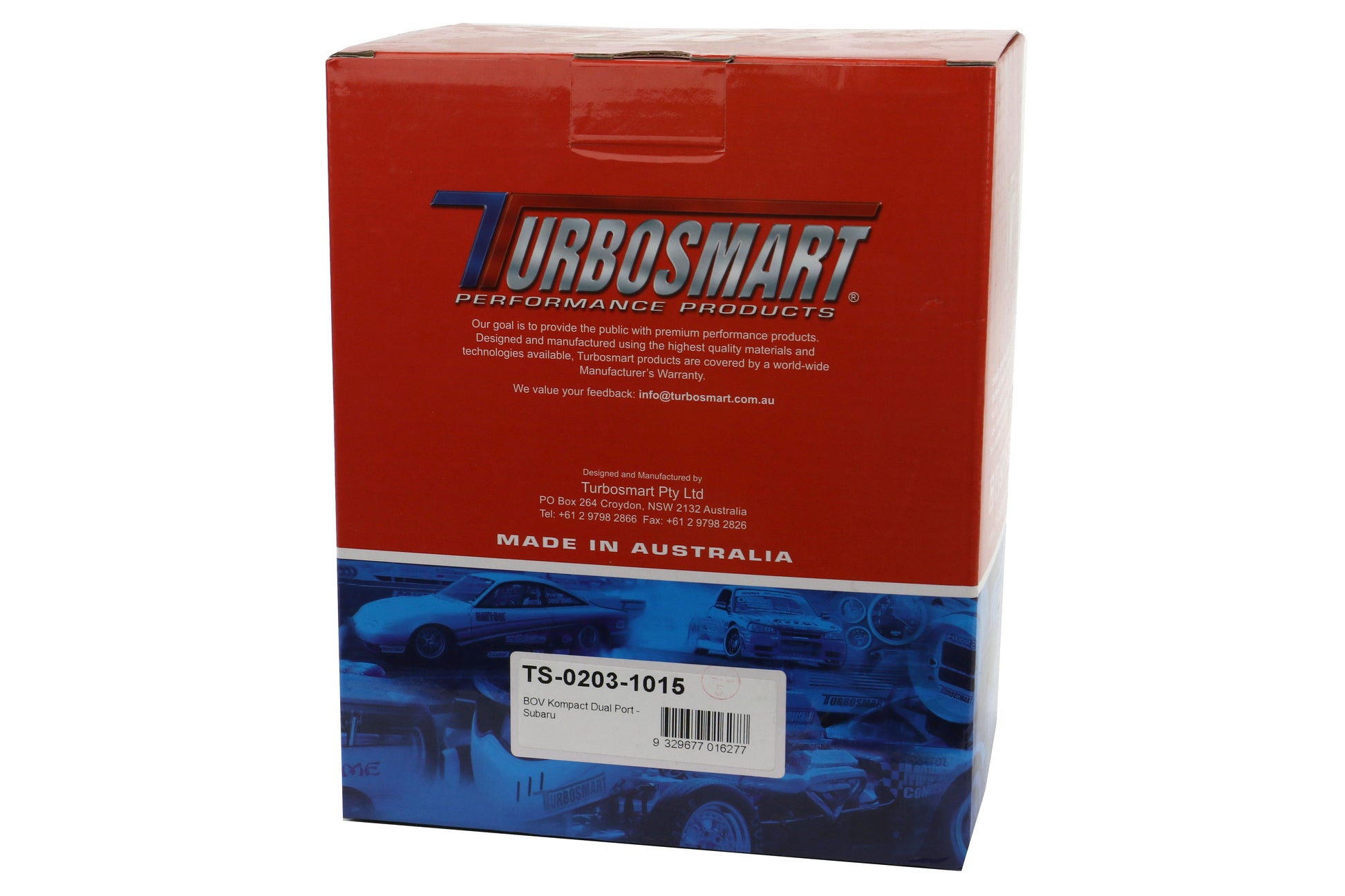 TSUTS-0203-1015 2015-2021 Subaru STI Turbosmart Kompact Dual Port Blow Off Valve,