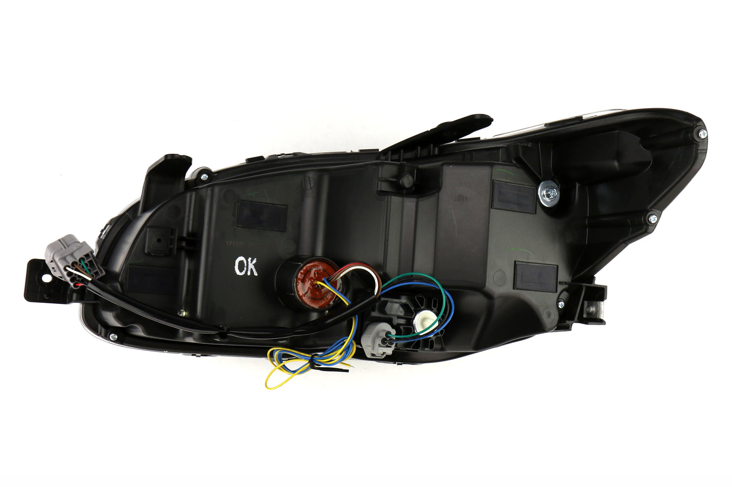 SubiSpeed LED EURO Headlights with DRL with Hardware Kit - 2015-2017 WRX / STI (2018+ w/ Halogen Factory Headlights)