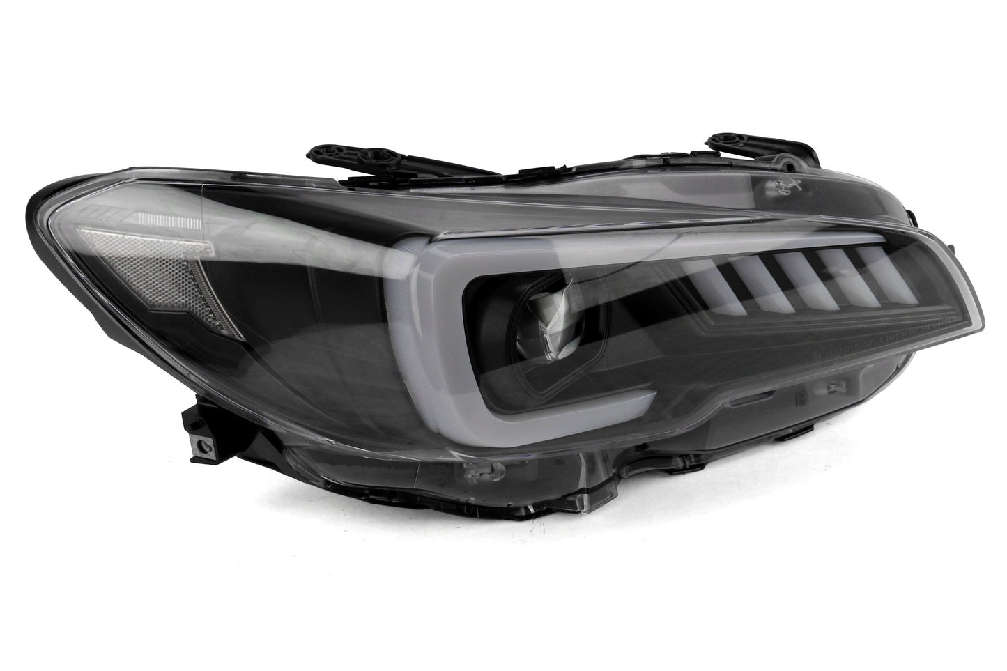 SubiSpeed LED EURO Headlights with DRL with Hardware Kit - 2015-2017 WRX / STI (2018+ w/ Halogen Factory Headlights)
