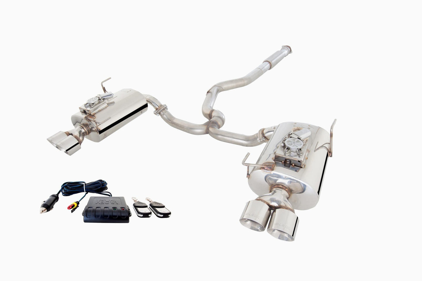 X-Force 3" SS Cat-Back Exhaust With Varex Mufflers - 2008-2010 Subaru WRX Sedan / 2009-2013 Forester XT