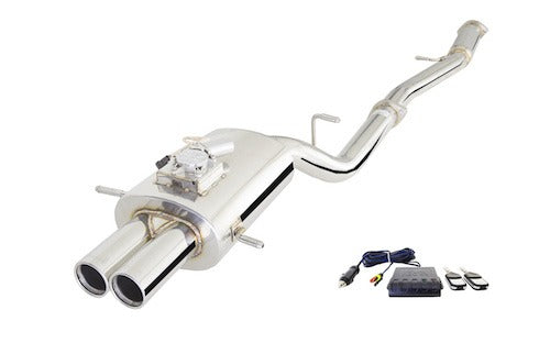 X-Force 3" Cat-Back Exhaust System w/ Twin Tip Varex Oval Mufflers - 2002-2007 WRX / STI / 1994-2007 Impreza