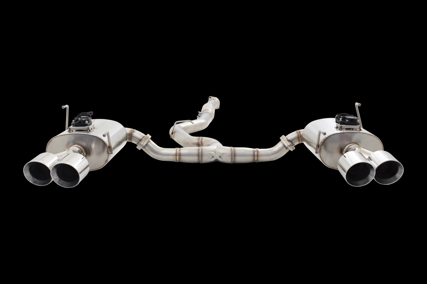 X-Force Stainless Steel 3" High Flow Cat-Back System with Varex Rear Mufflers - 2011-2021 Subaru WRX / STI Sedan