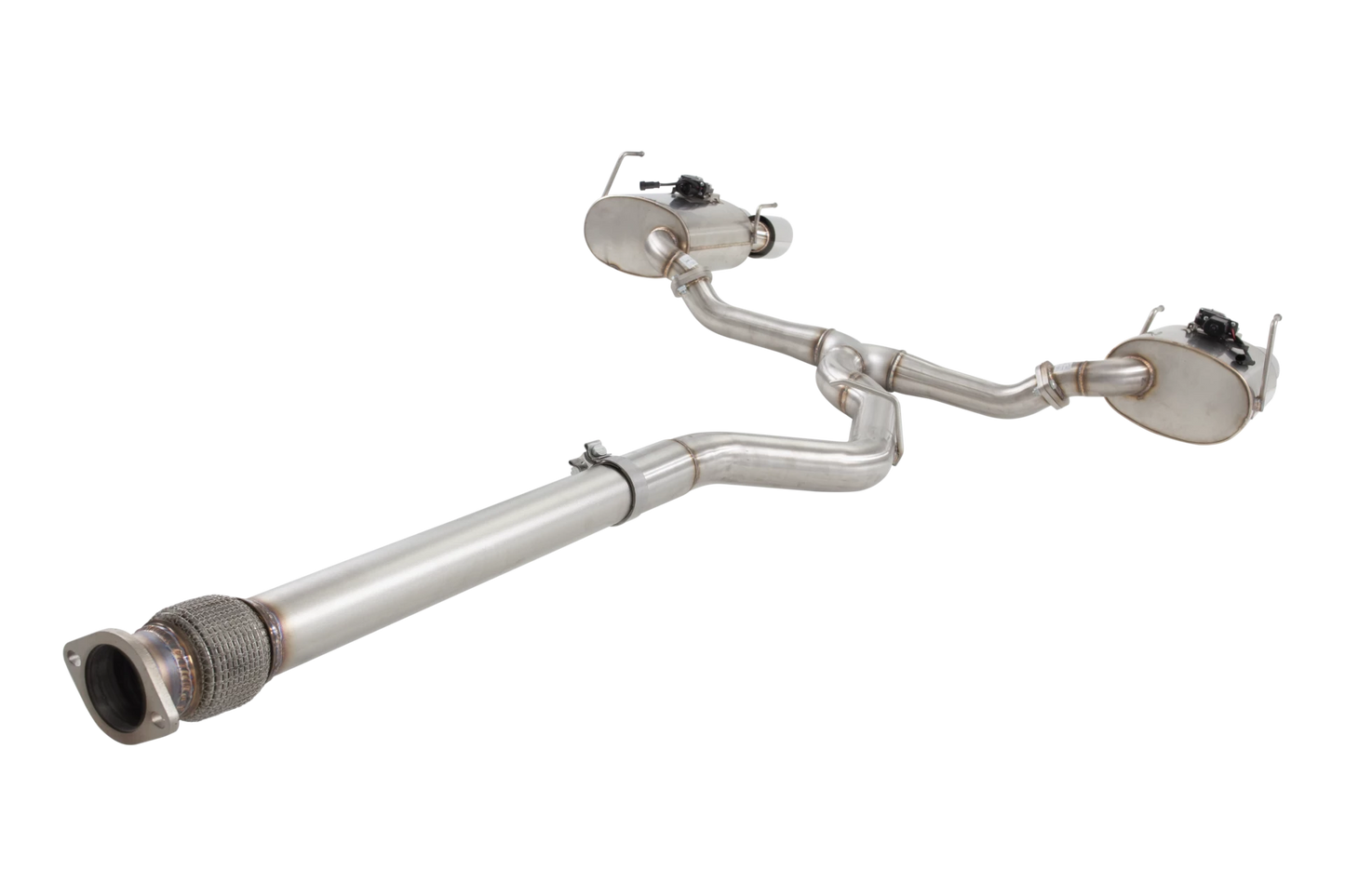 X Force Stainless Steel 3" Varex Valved Cat-Back System with Quad Tips - 2022-2024 Subaru WRX