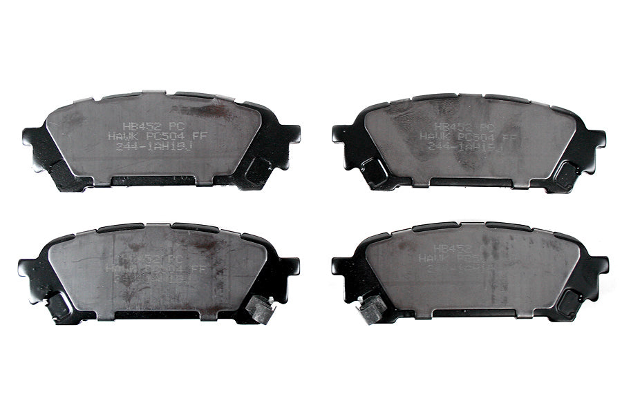 03-08 Forester 02-07 Impreza 05-07 Saab 9-2X Hawk Performance Ceramic Rear Brake Pads