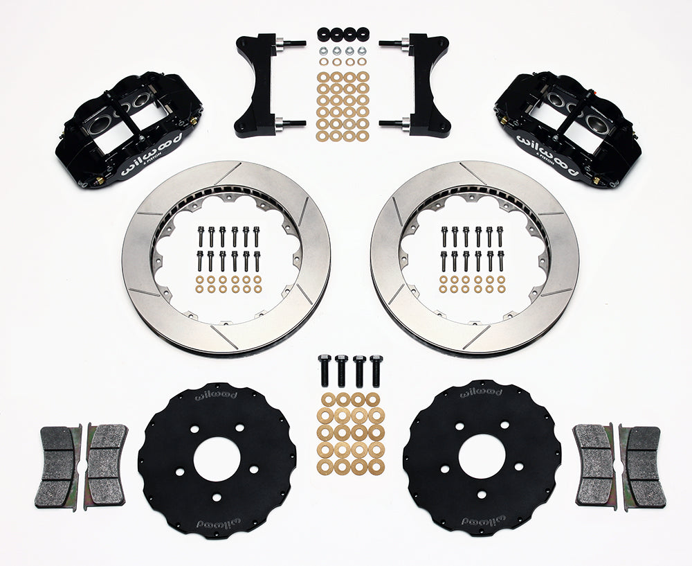 Wilwood FNSL6R 13.06 Front Kit w/ Brake Lines - 2003-2006 Mitsubishi Evo 8/9