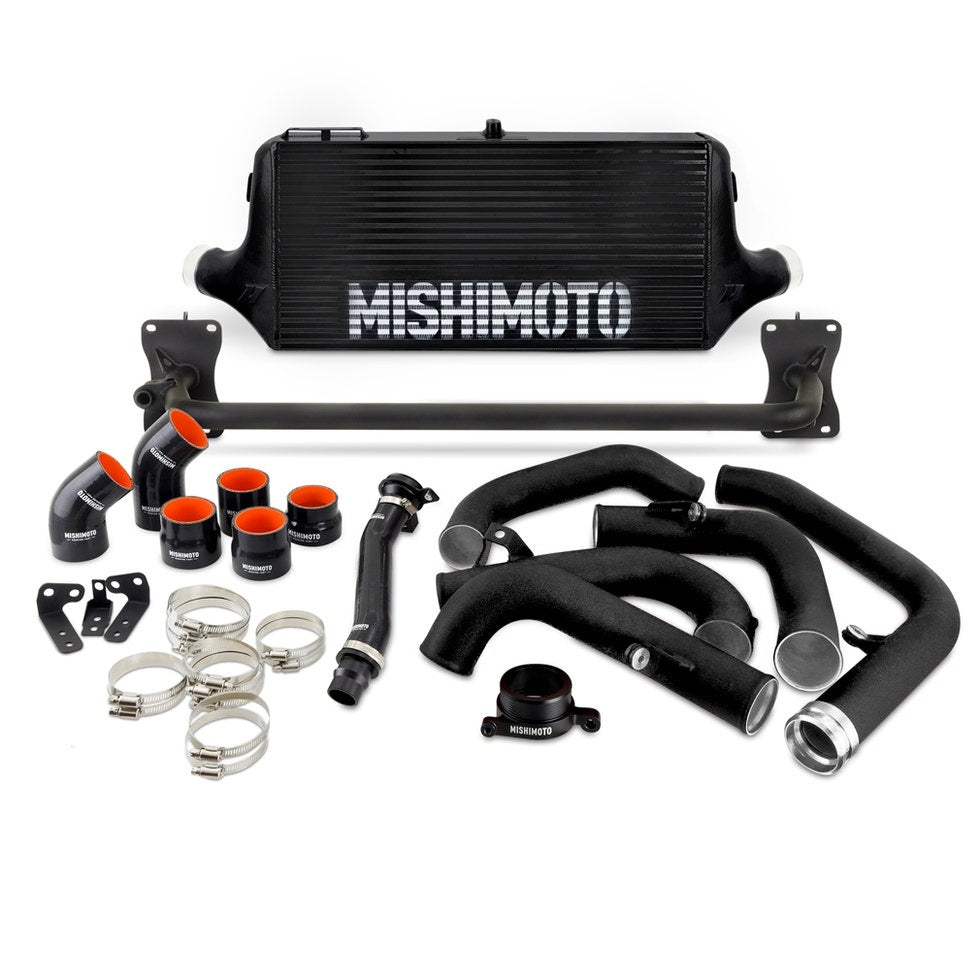 Mishimoto Performance Front-Mount Intercooler Kit (Black/Black Pipes) - 2022-2024 Subaru WRX