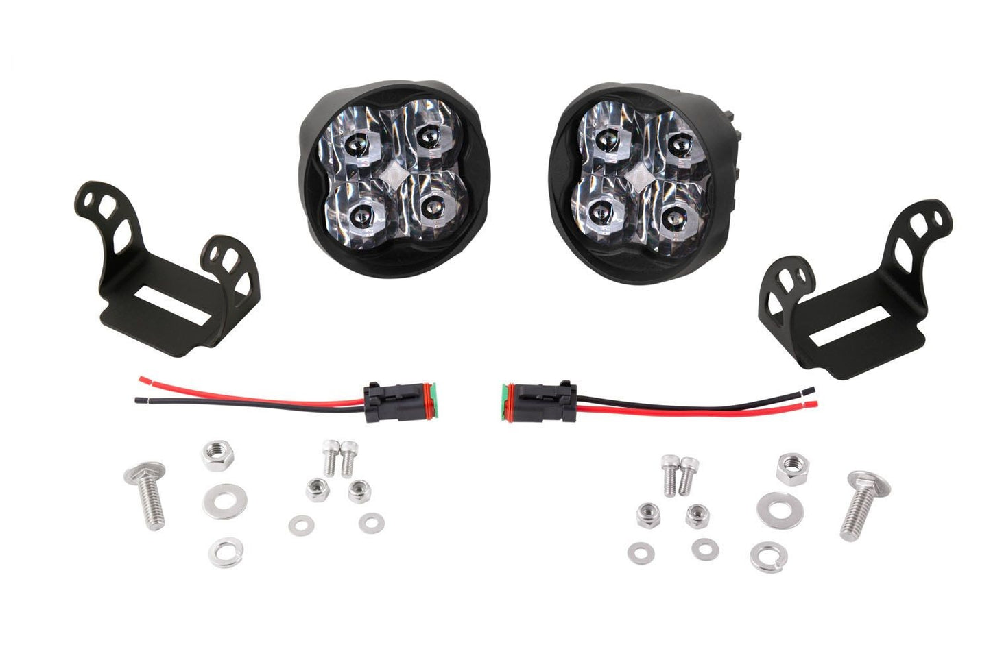 Diode Dynamics SS3 Pod Max Angled Driving Light Kit White