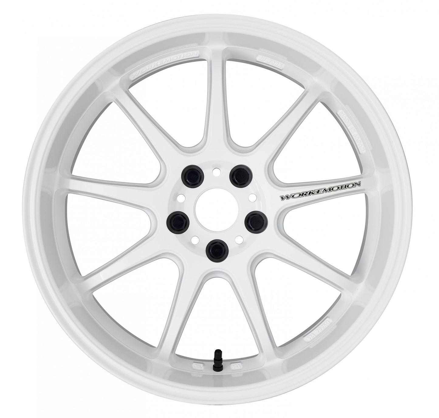 WORWD9R189538YWHT Work Emotion D9R 18x9.5 +38mm White - 2015+ WRX / 2015+ STI,