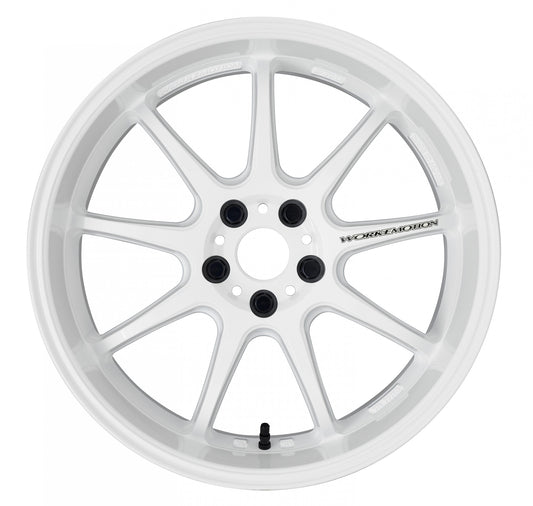 WORWD9R189538YWHT Work Emotion D9R 18x9.5 +38mm White - 2015+ WRX / 2015+ STI,