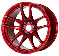 WORWCK189538YCAR   -   Work Emotion CR Kiwami 18x9.5 +38mm Candy Apple Red,