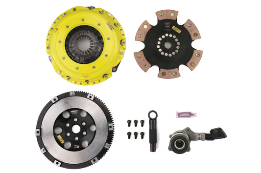 ACT Heavy Duty Race Sprung 6-Puck Disc Clutch Kit - 2016-2018 Ford Focus RS