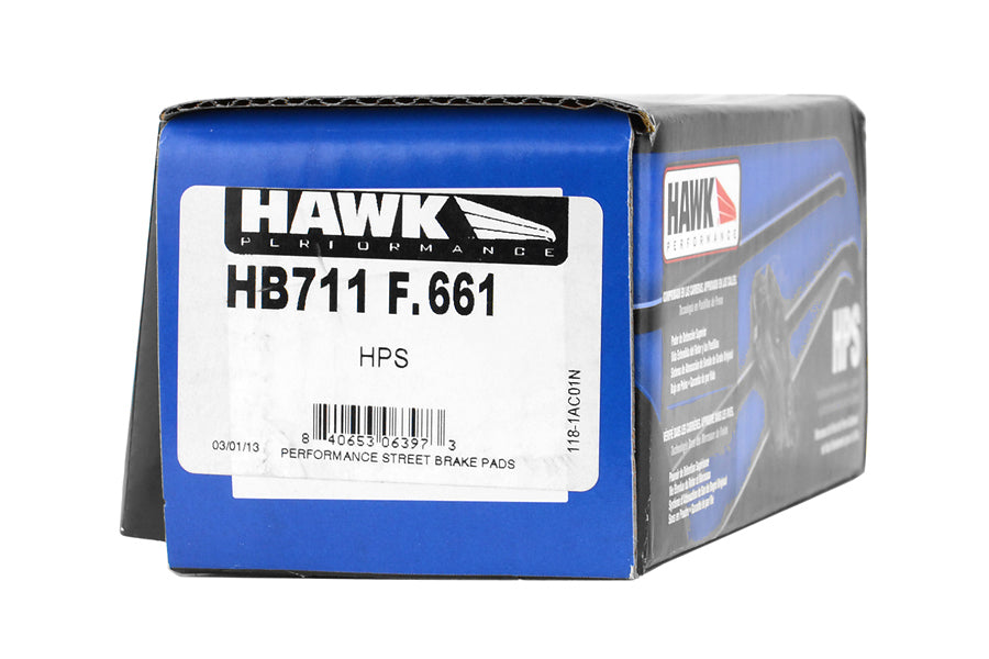 HWKHB711F.661 Hawk HPS Brake Pads (Front) - 2013+ FT86 / 2014+ Forester XT,