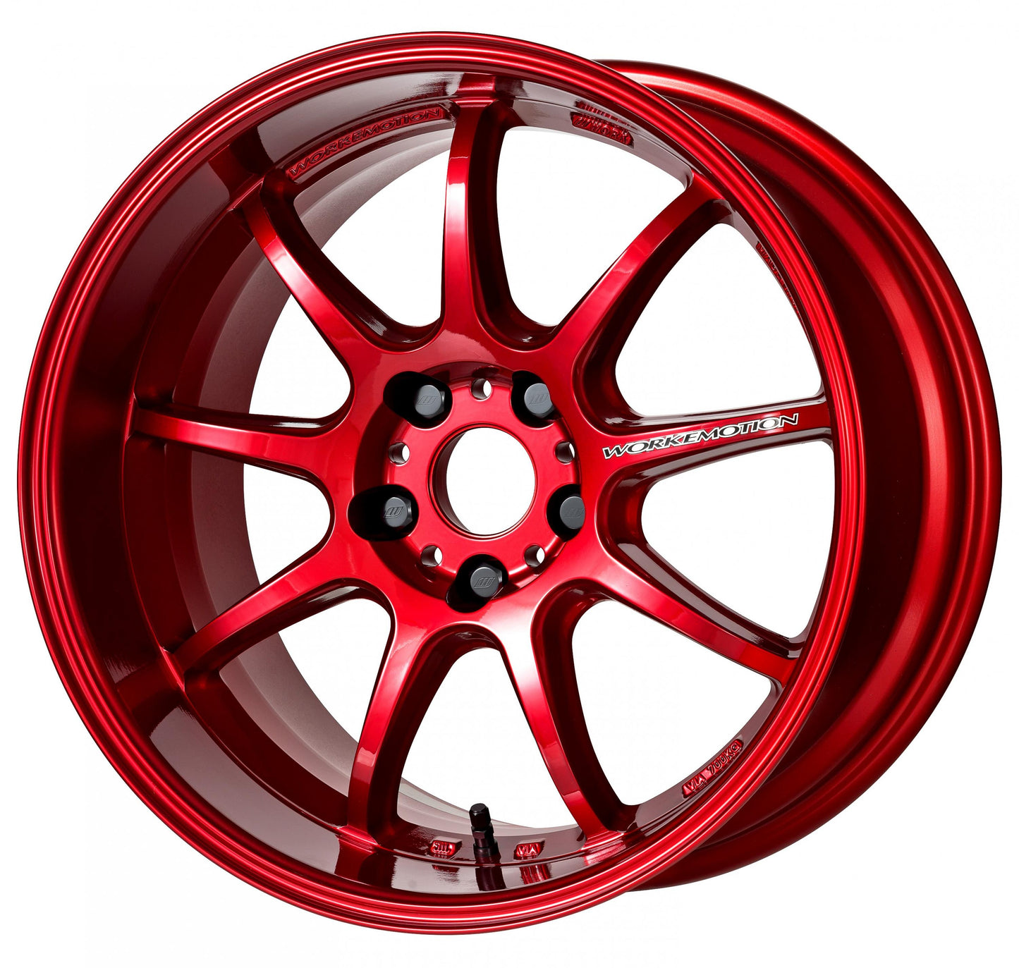 WORWD9R189538YCAR,,Work Emotion D9R 18x9.5 +38mm 5x114.3 Candy Apple Red,