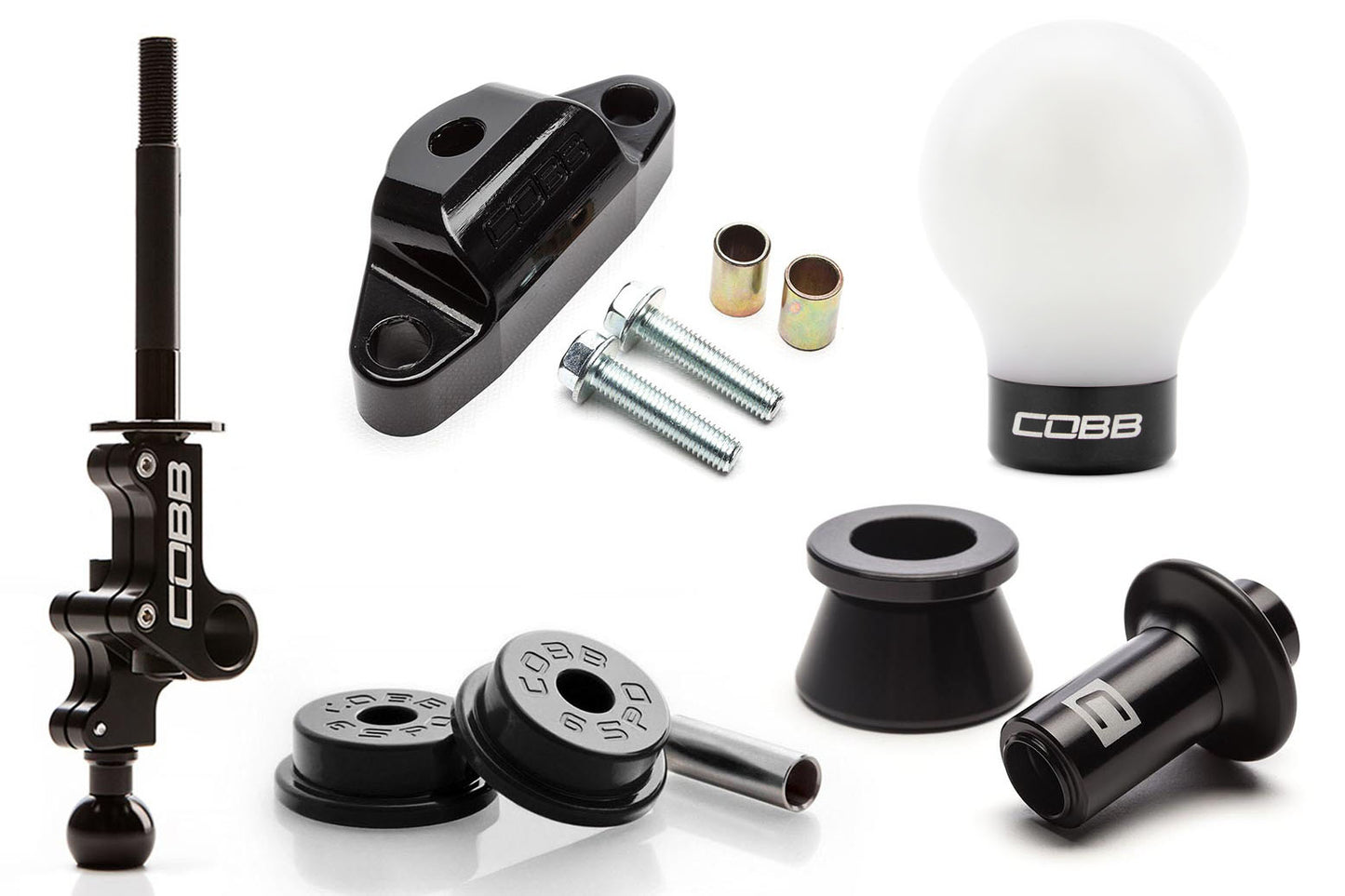 COB215X02P-BK-W-BK COBB Tuning Stage 2+ Drivetrain Package,