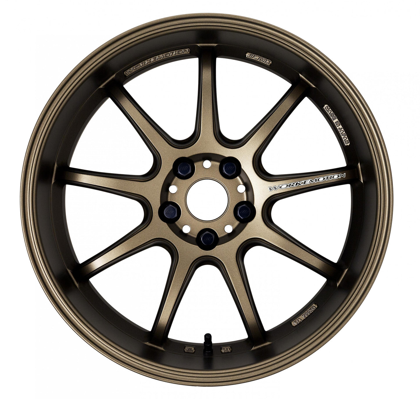 WORWD9R189538YAHG Work Emotion D9R 18x9.5 +38mm Matte Bronze - 2015+ WRX / 2015+ STI,