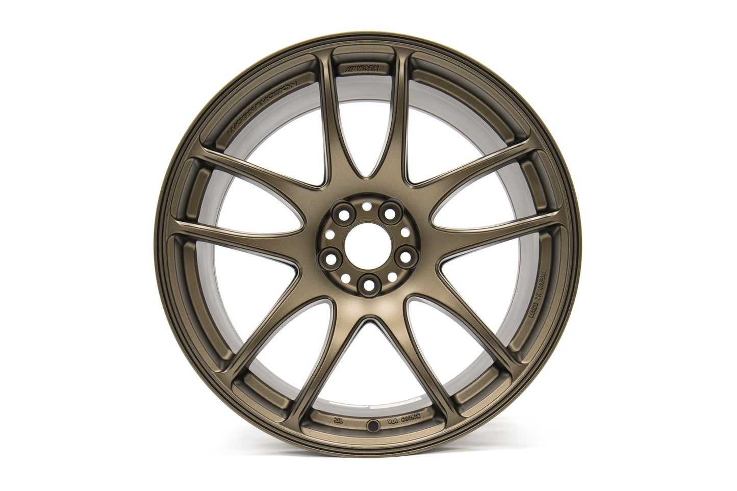 WORWCK188538YAHG Work CR KAI Ultimate 18x8.5 +38 5x114.3 Matte Bronze Universal,