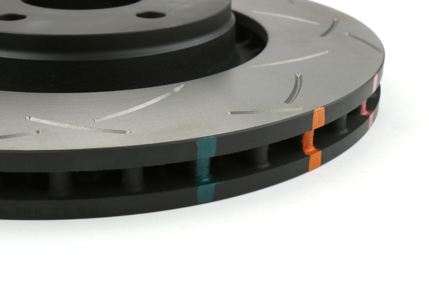 DBA T3 Clubspec 4000 Series Uni-Directional Slotted Front Rotor - 2014-2015 Chevrolet Corvette