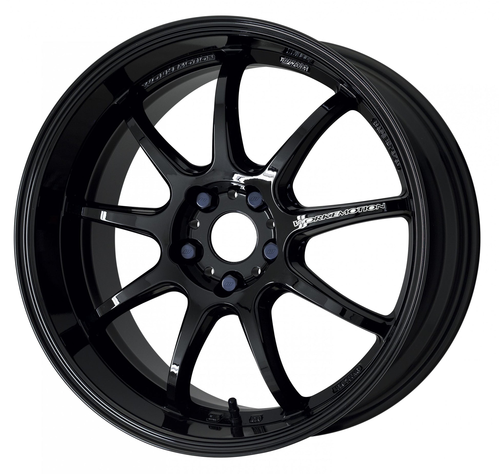 WORWD9R189538YBLK Work Emotion D9R 18x9.5 +38mm Black - 2015+ WRX / 2015+ STI,