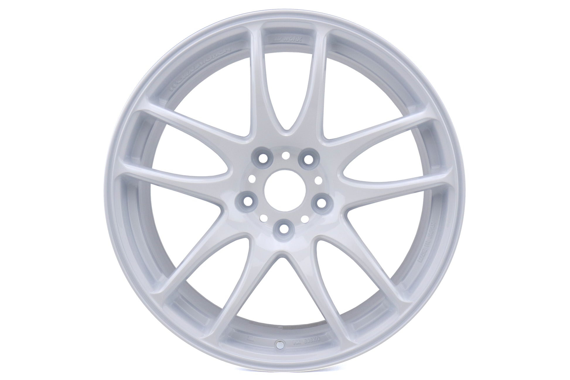 WORWCK189538YWHT Work Emotion CR Kiwami 18x9.5 +38mm White - 2015+ WRX / 2015+ STI,