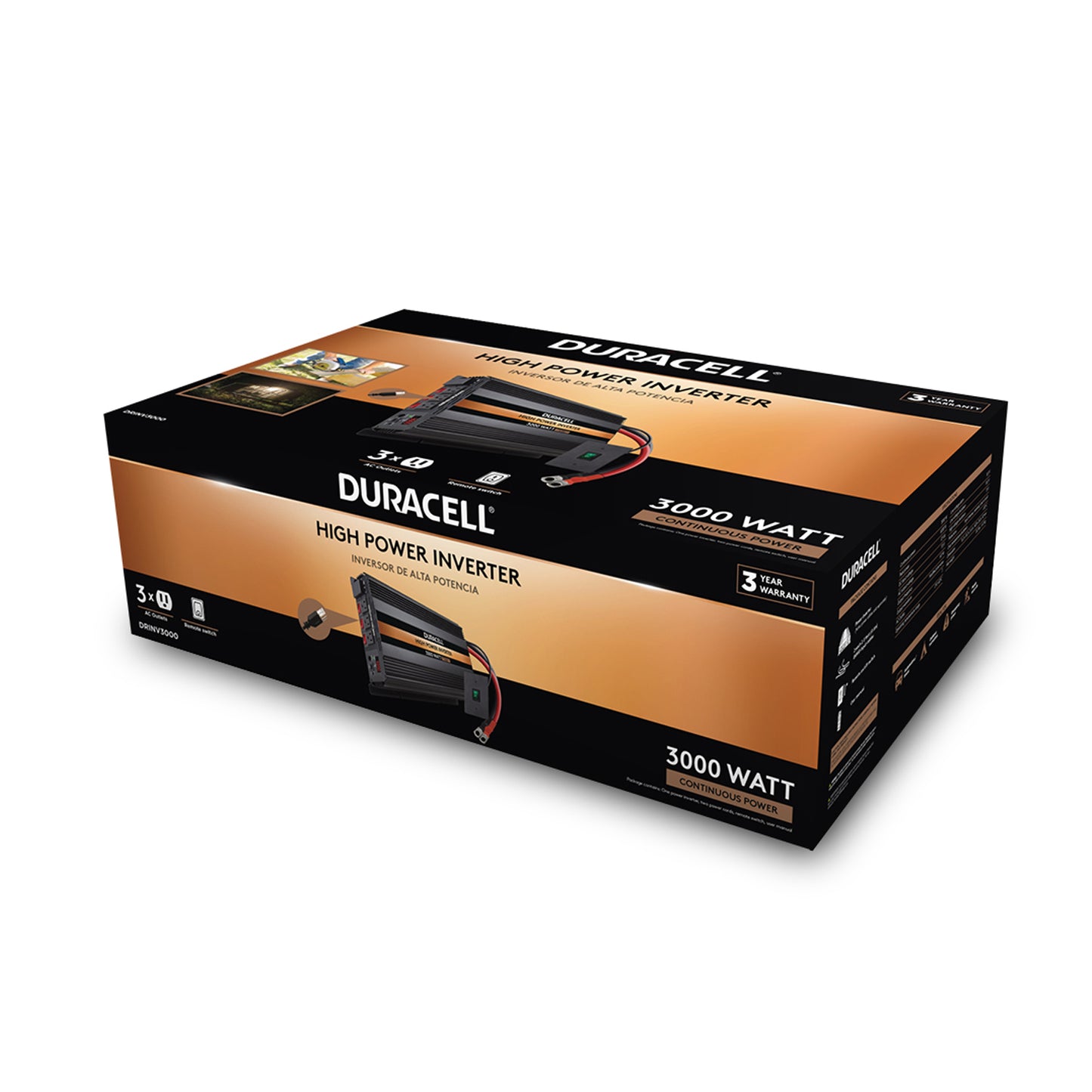 Duracell 3000 Watt High Power Inverter - Universal