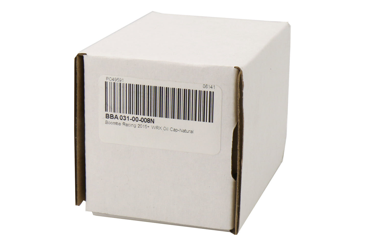 BBA001000120000 Boomba Racing Aluminum Oil Cap Natural Finish,
