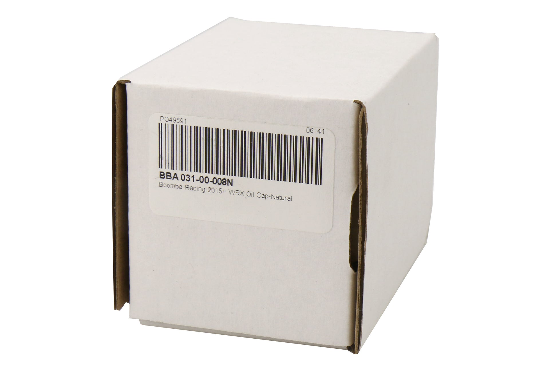 BBA001000120000 Boomba Racing Aluminum Oil Cap Natural Finish,