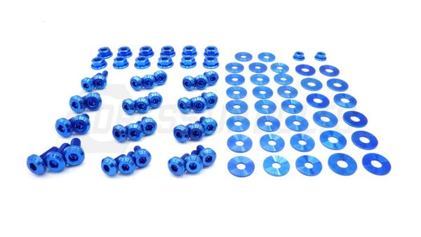 DSBSUB-007-TI-BLU Dress Up Bolts Full Engine Bay Hardware Kit - 2013+ FT86-Blue,