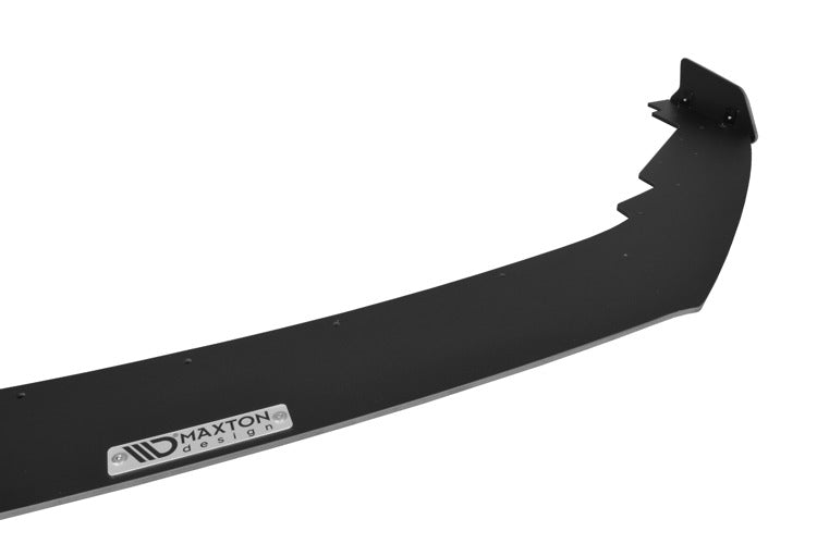 MAXSUBRZ1FCNCFD3A Maxton Design V3 Black Facelifted Racing Splitter - 2017+ BRZ,
