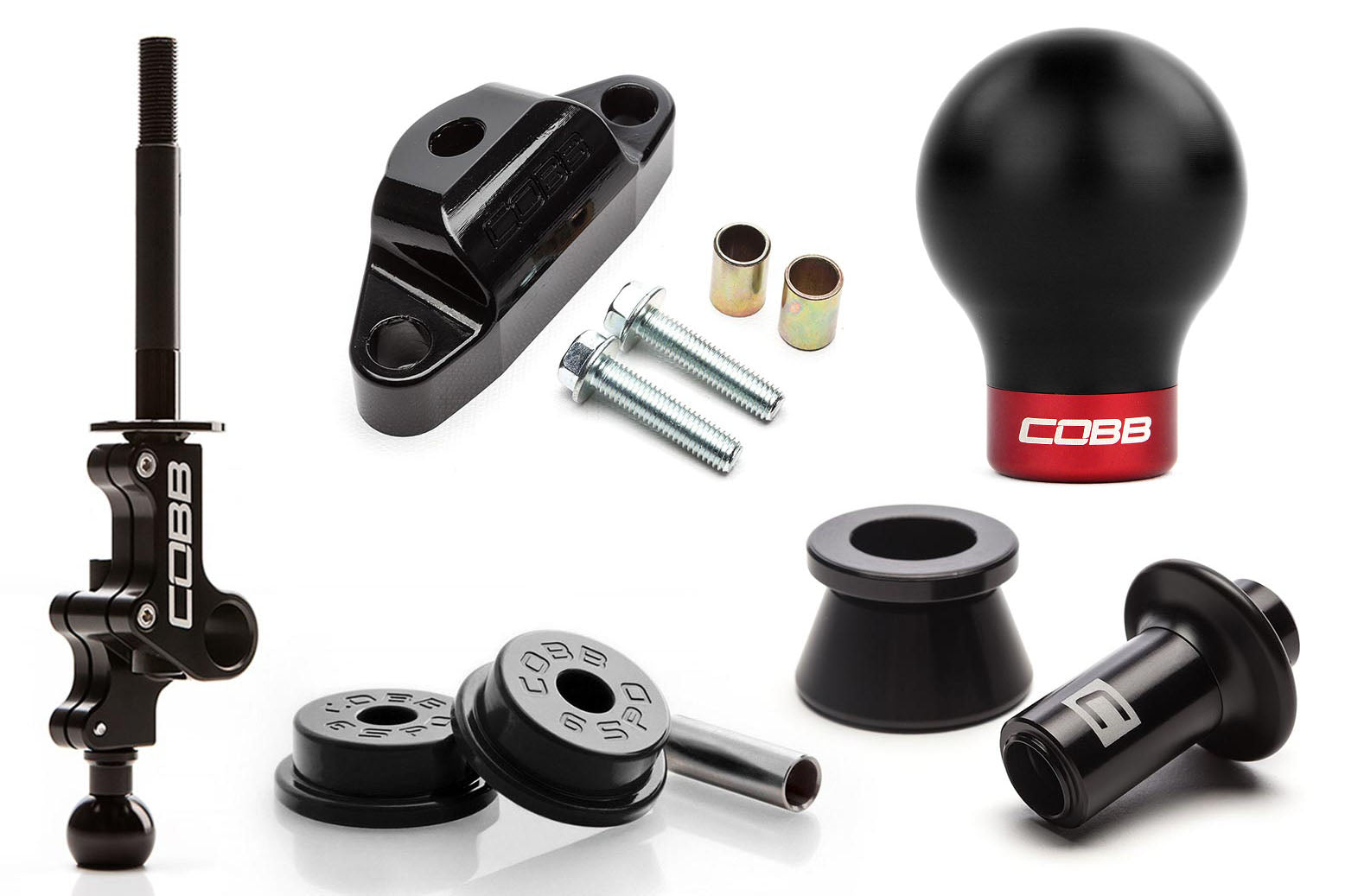 COB215X02P-BK-RD COBB Tuning Stage 2+ Drivetrain Package - Subaru STI 2004 - 2020,