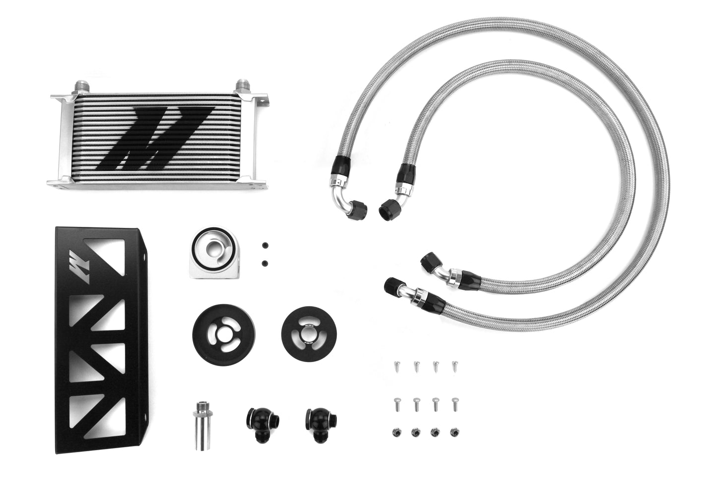 MIMMMOC-BRZ-13 Mishimoto Oil Cooler Kit (Silver) - 2013+ FT86,