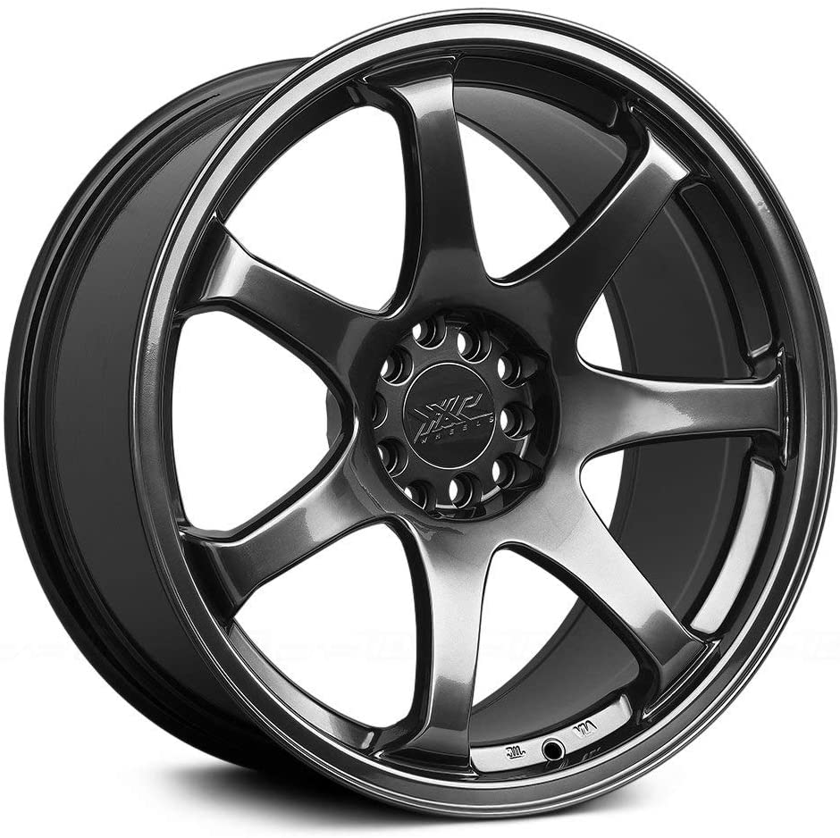 XXR551881050 XXR 551 Wheels 18X8.75 +36MM (Chromium Black) - 2015+ WRX / 2015+ STI / 2013+ BRZ / 2014+ Forester,