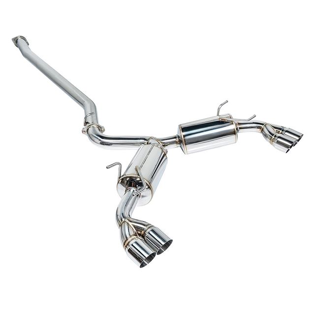 REMRK-C2076T-03 FT-86 SpeedFactory Remark Catback Exhaust - 2013-2016 FT86-Stainless Steel,