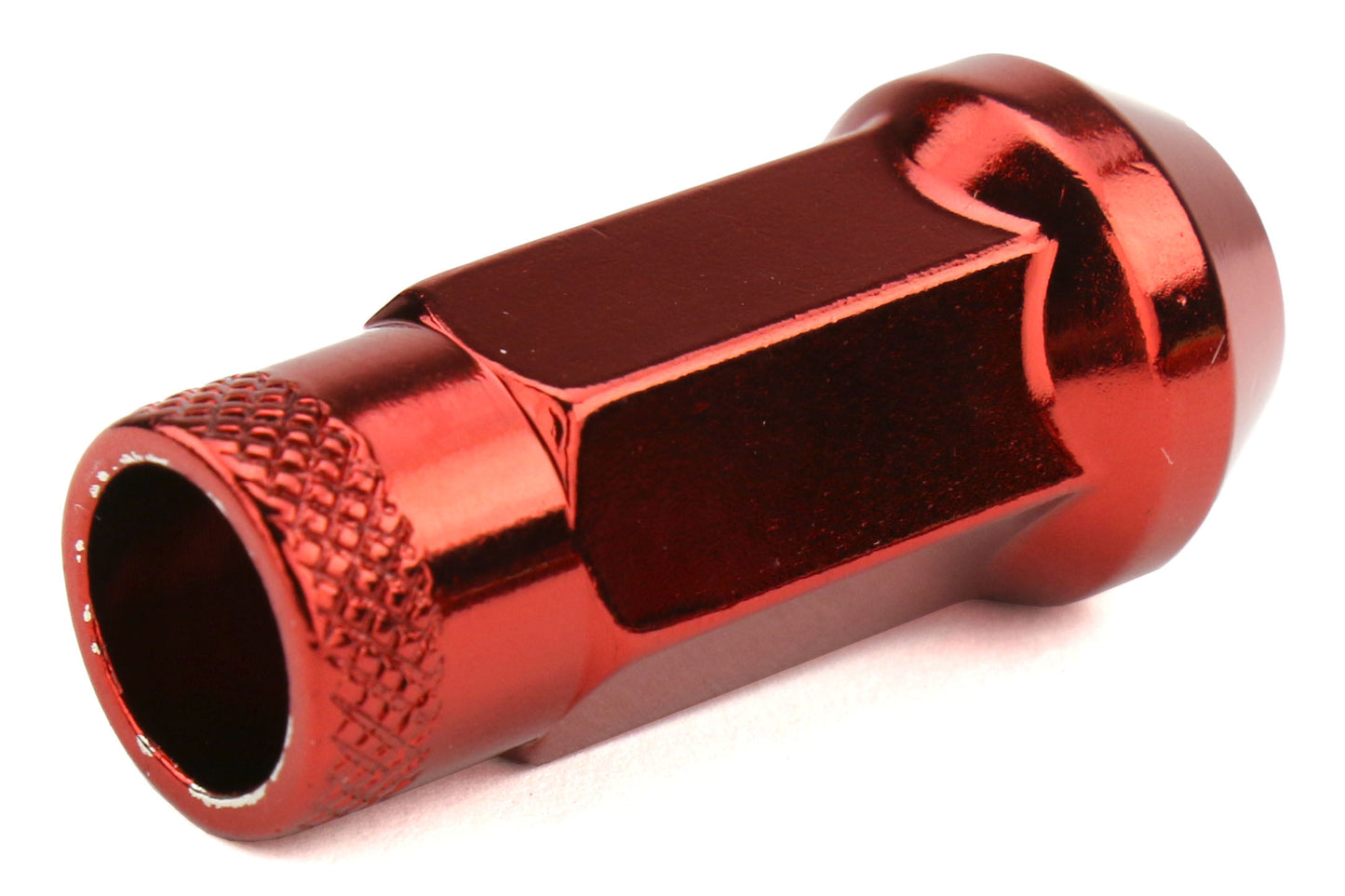 Muteki SR48 Chrome Red Open Ended Lug Nuts 12X1.50