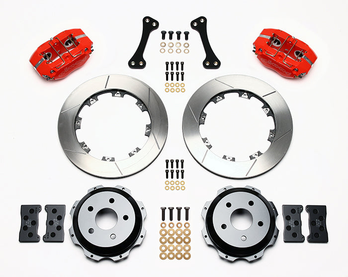 Wilwood Dynapro 12.19in Rear Kit Red - 2002-2005 Subaru WRX / 2001-2008 Forester / 1999-2007 Impreza