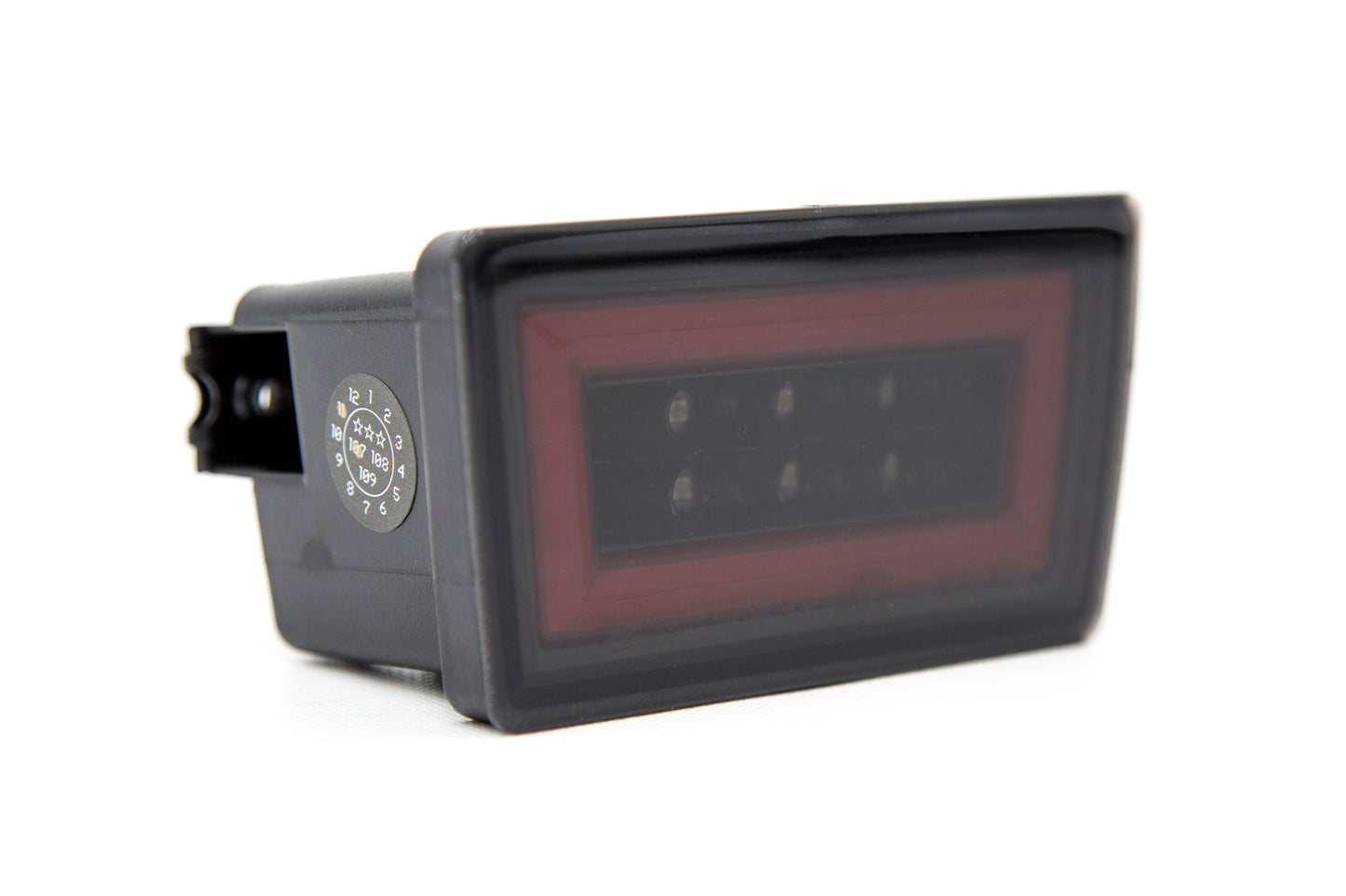 OLMA.70023.4 OLM V3 F1 Rear Brake Light Smoked Lens / Gloss Black Base / Red Bar - Subaru Models (inc. 2015+ WRX / STI),