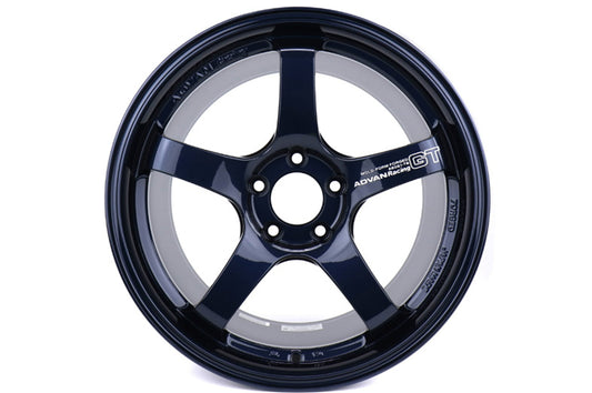 ADWYAQ8J45EDP Advan Racing GT 18x9.5 +45mm Racing Titanium Blue - WRX/STIx4,