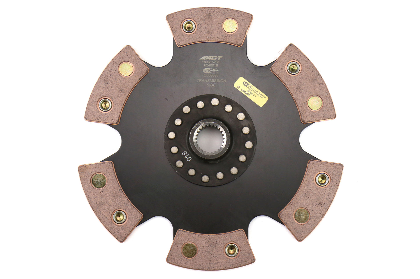 ACTSB10-HDR6 ACT Heavy Duty Monoloc Rigid Race 6 Pad Clutch - 2015+ STI,