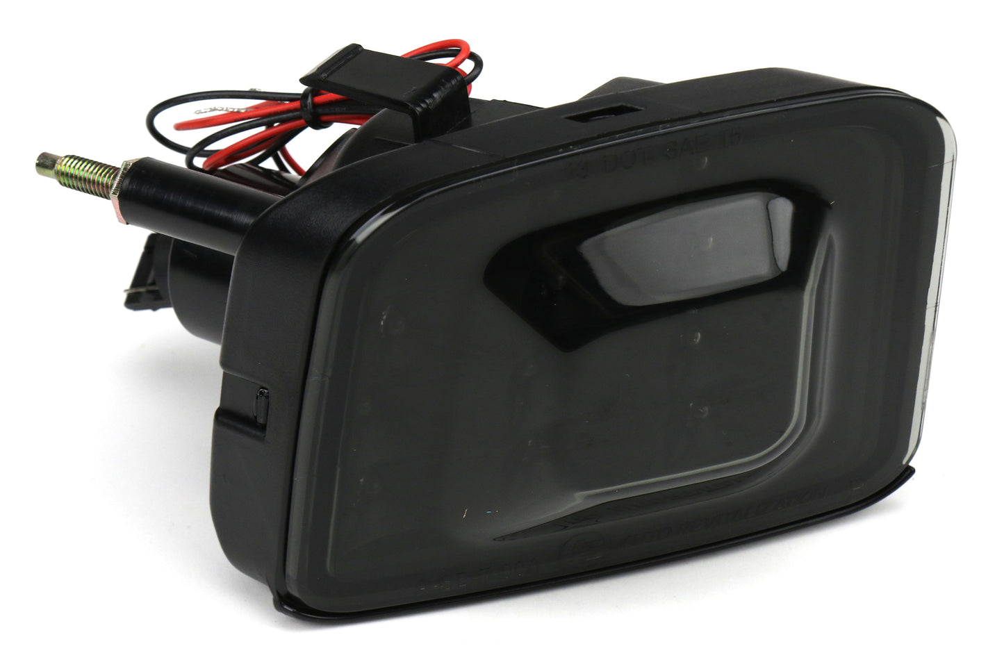 SBS15WRXFTURN-SB SubiSpeed USDM LED Front Turn Signal Housings - 2015+ WRX / 2015+ STI-Dark Smoke Lens with Black Reflector,