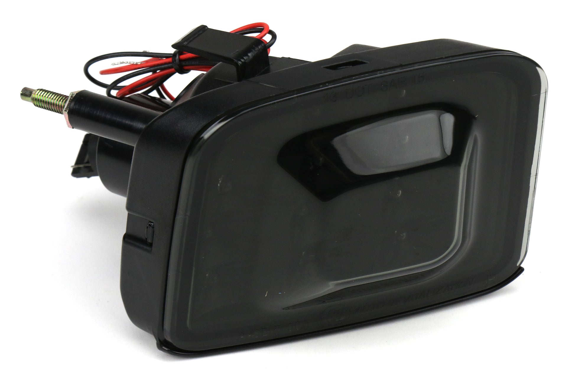 SBS15WRXFTURN-SB SubiSpeed USDM LED Front Turn Signal Housings - 2015+ WRX / 2015+ STI-Dark Smoke Lens with Black Reflector,