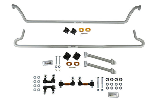 Whiteline Front and Rear Sway Bar Kit w/Endlinks - 2008-2010 Subaru WRX