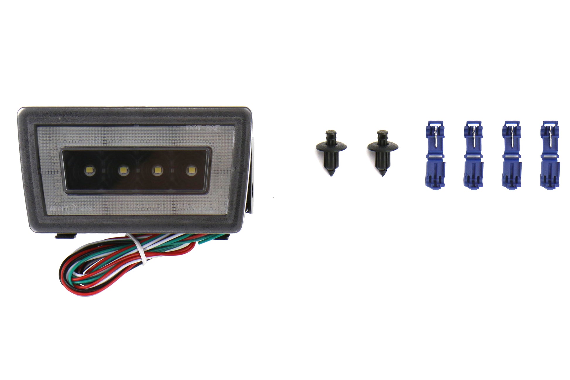 GCS2022WRXRFOGV2MB-KIT GCS CS Style Rear F1 Fog/Brake Light and OLM PnP Harness Kit - 2022+ Subaru WRX,