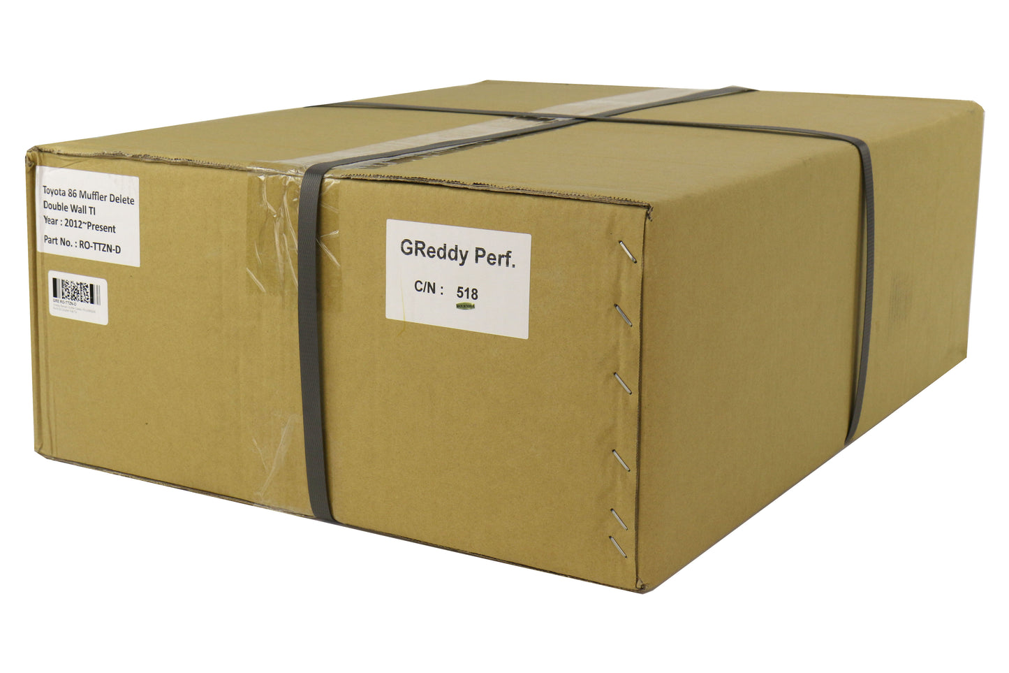 REMRO-TTZN-D Greddy Remark Muffler Delete - 2013+ FT86-Burned-Double Wall,