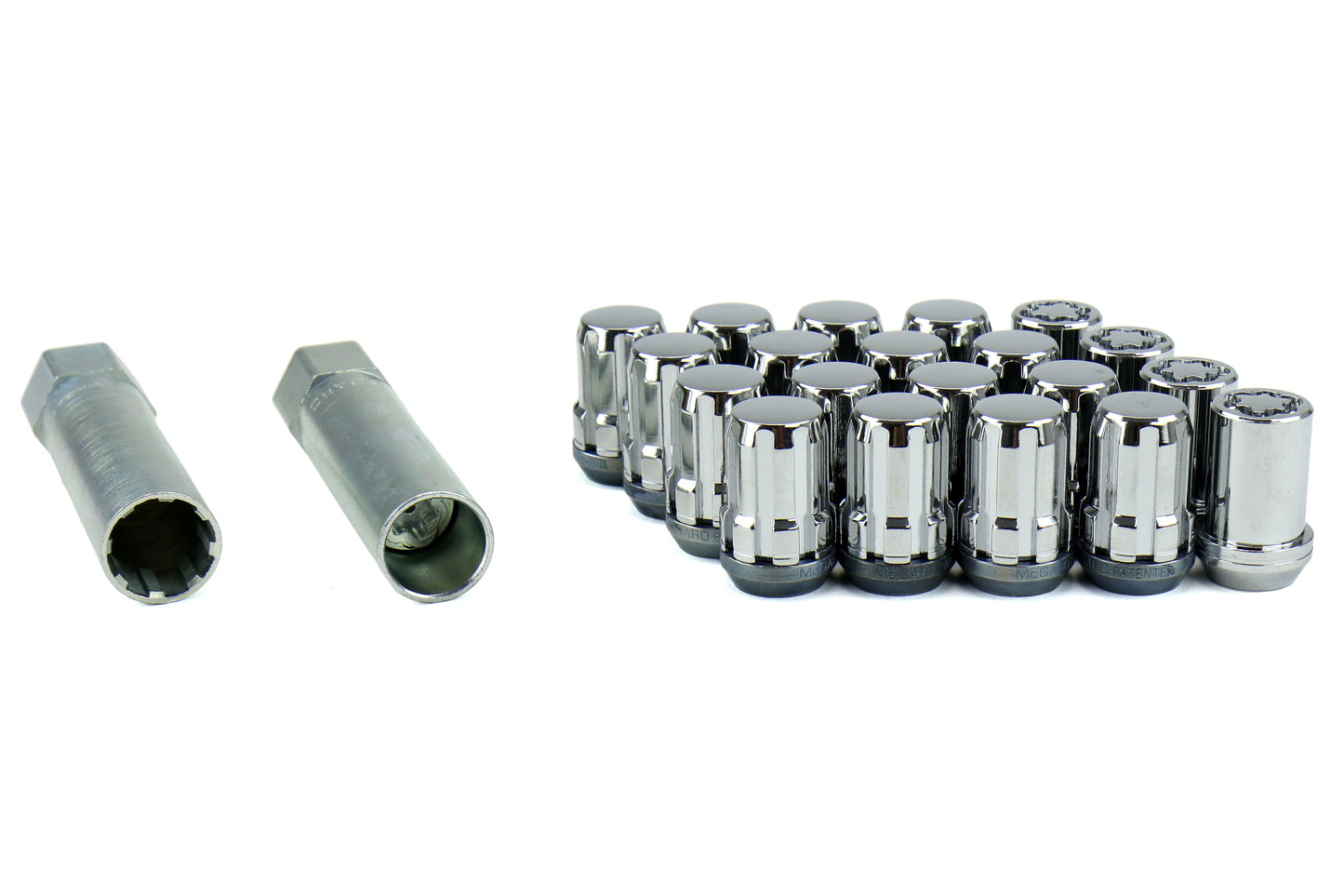 McGard Locking Lug Nut Kit Chrome 12x1.5 - Universal
