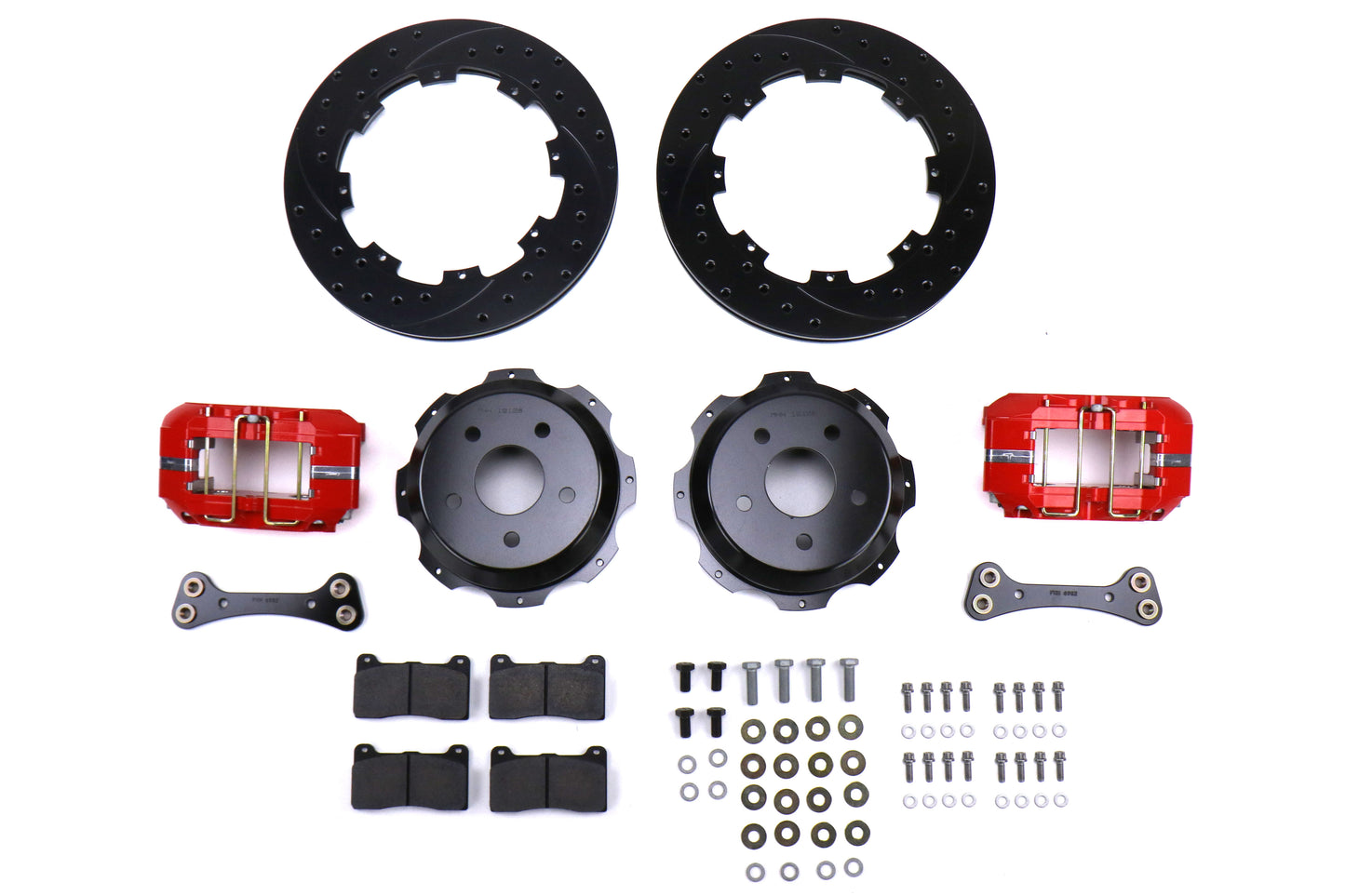 WIL140-7006 Wilwood Dynapro 12.19in Rear Kit Black - Subaru Models (inc. 2002-2005 WRX),