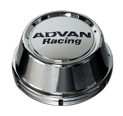 Advan Racing High Type Center Cap 73mm Chrome