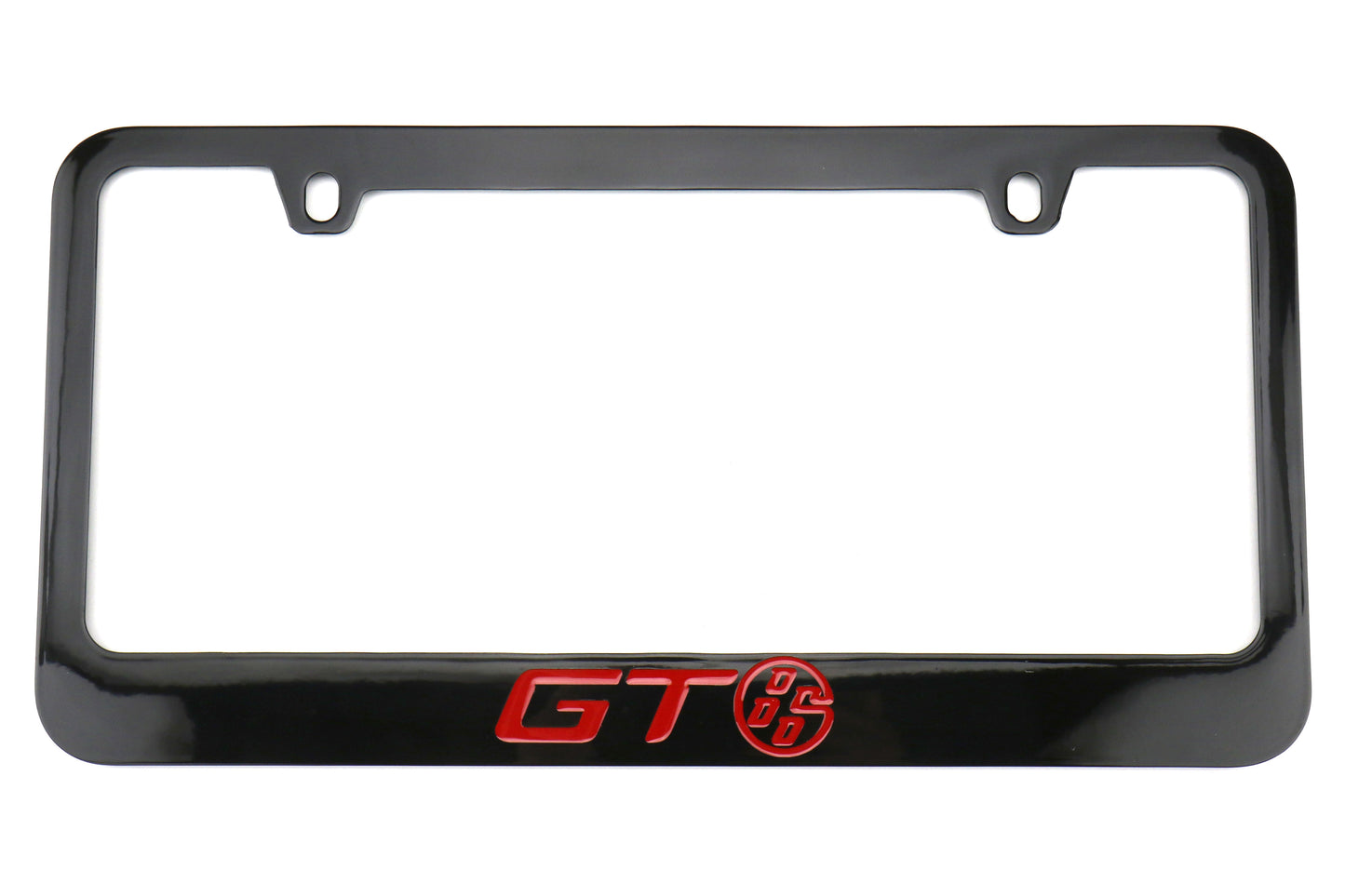 FTSLF-GT86RD-BLK Toyota Red GT86 Logo License Plate Frame - 2013+ BRZ,