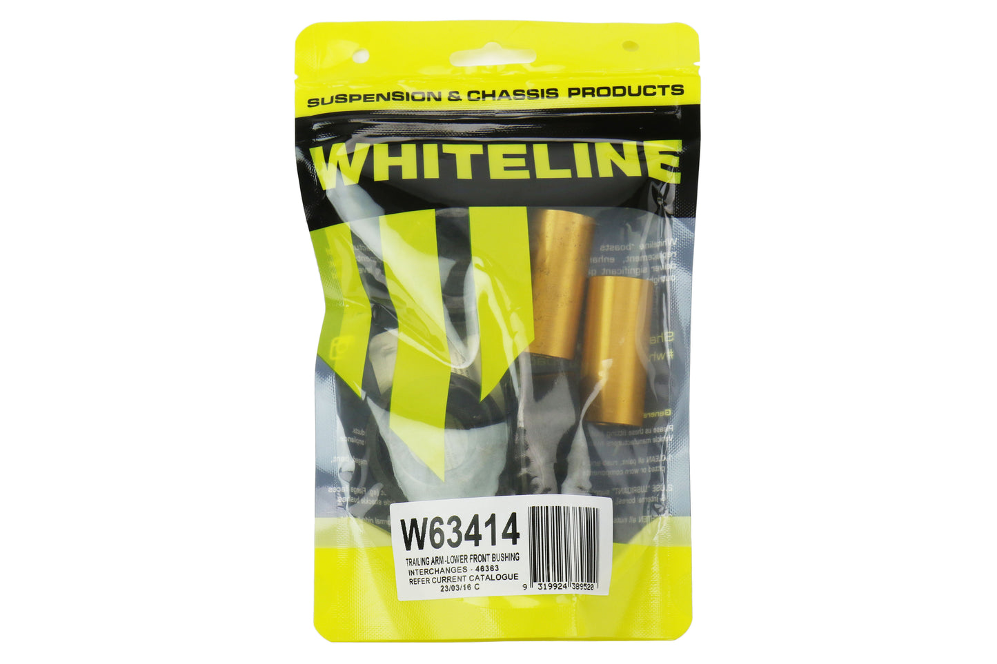 WHIW63414 Whiteline Rear Trailing Arm Bushing (Front, Lower) - 2015+ WRX / 2015+ STI / 2013+ FT86,