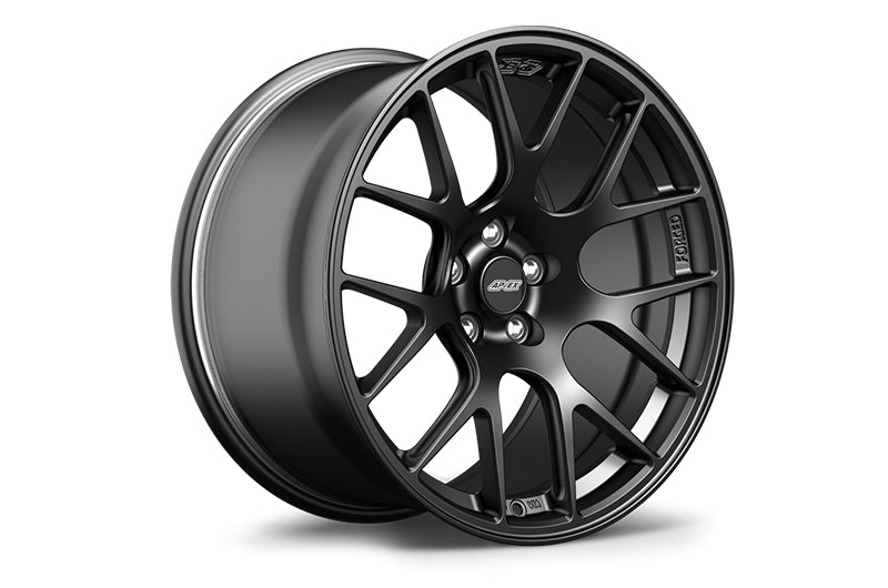 APXEC7R1795ET40-5100-561-SMBK Apex Race Parts 17x9.5 +40 EC-7R Forged Satin Black,