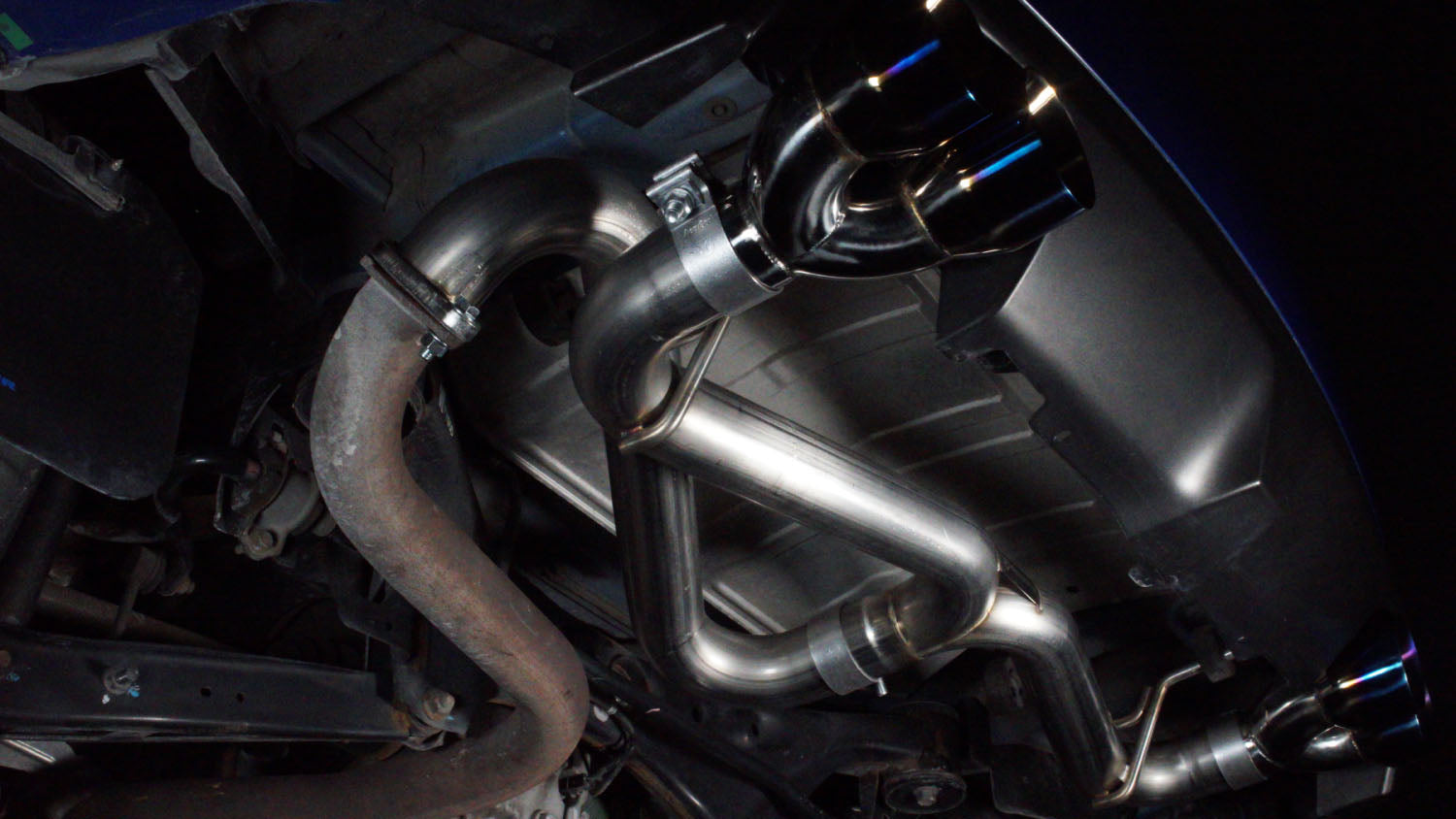 FFA1.10200.2 FactionFab Axle Back Exhaust w/ Burnt Tips,