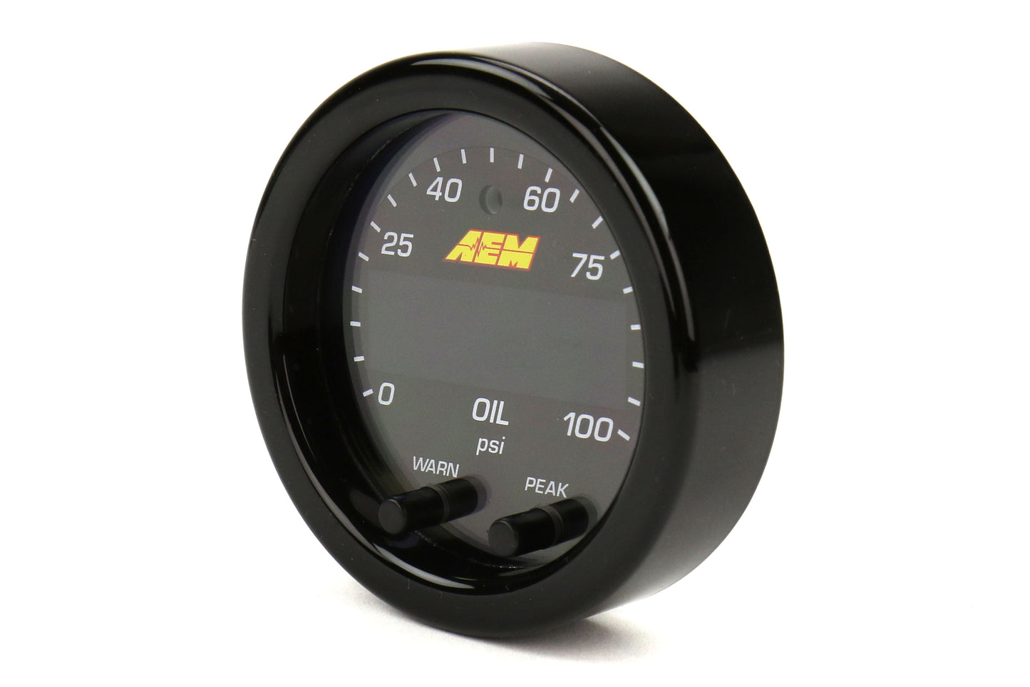 AEM Electronics X-Series Oil Pressure Gauge 0-100psi 52mm - Universal